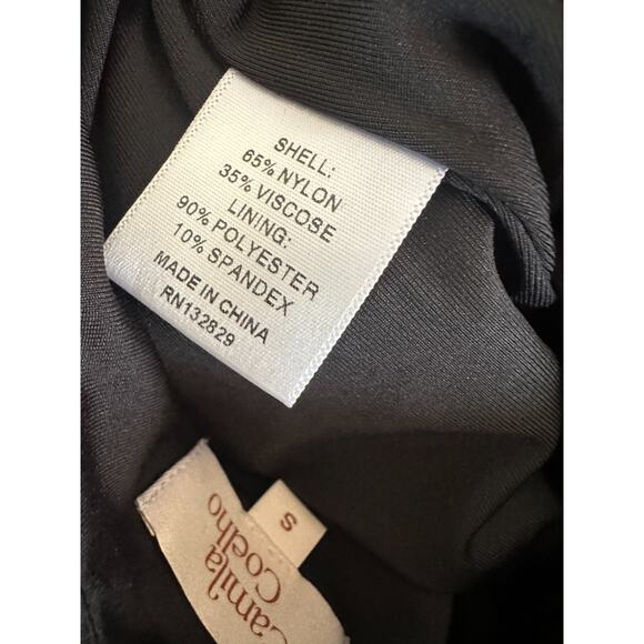 Camila Coelho Revolve Ivanna Pant Animal Leopard Print Burnout Sheer Small Tall - Picture 11 of 16